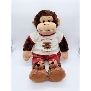 Build A Bear Monkey Plush Stuffed Animal Toy 18”